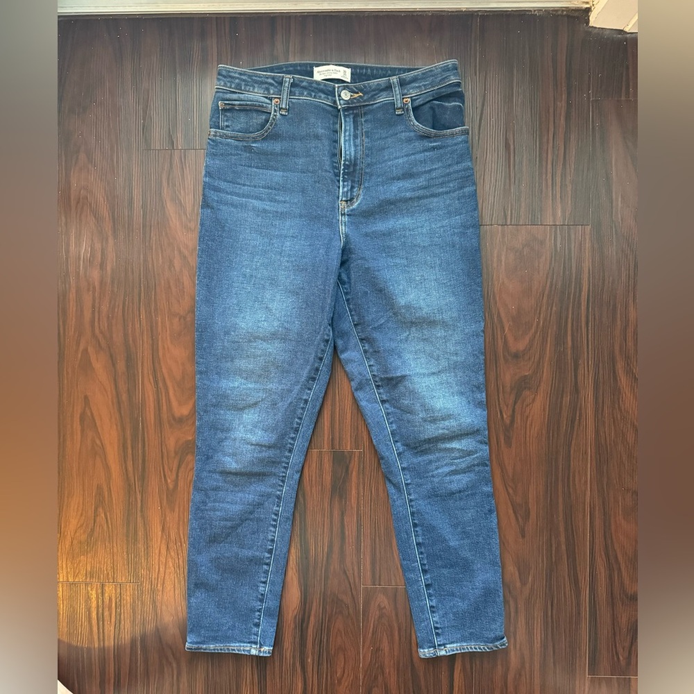 Abercrombie and fitch super skinny ankle jeans